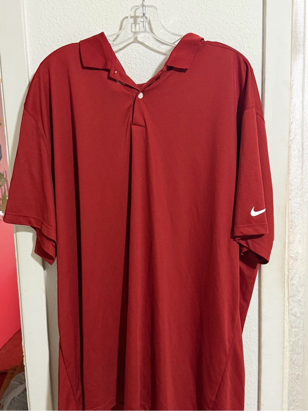 Nike Men's Deep Red Performance Polo